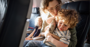 Children's safety on planes image