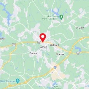 Lyman, South Carolina on map