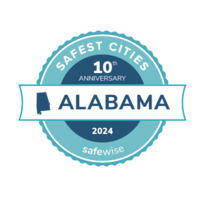 Safest Cities in Alabama 2024