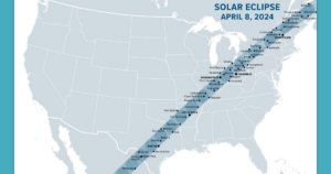 Path of 2024 solar eclipse