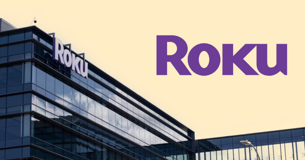 Roku logo. Apr 30, 2022: Exterior view of the Roku headquarters in San Jose, California. Roku is a streaming platform that connects the entire TV ecosystem.