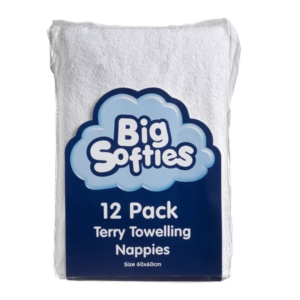 Big softies terry towelling nappies