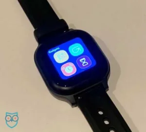 Gabb watch with apps on screen.