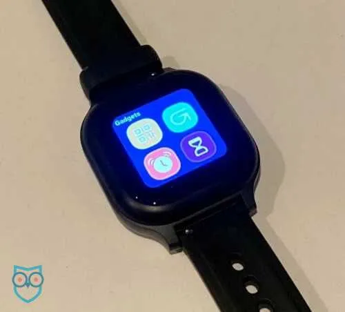 Gabb watch with apps on screen.