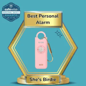 She's Birdie wins Best personal alarm for Women in the SafeWise Personal Safety Awards 2025. Learn more in our review.