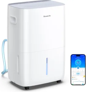 Link goes to the GoveeLife Dehumidifier on Amazon.