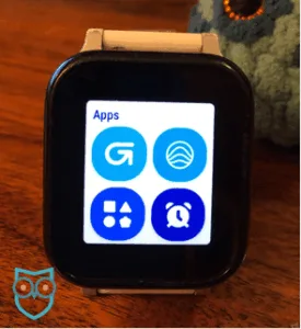 Gabb Watch 3e app menu