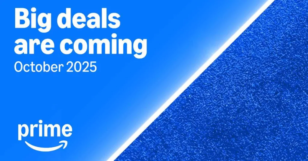 Amazon Big Deal Days is October 7 to 8, 2025.