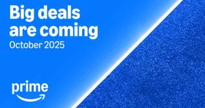 Amazon Big Deal Days is October 7 to 8, 2025.