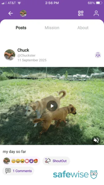 myFirst Circle post