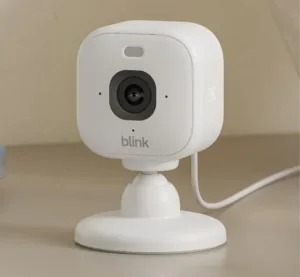 Blink Mini 2k camera. When you click on this photo it will take you to the product in Amazon.