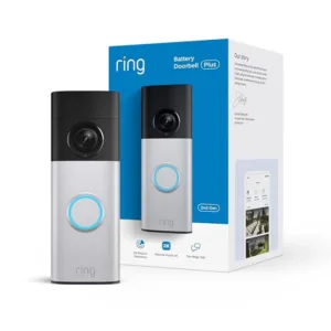 Ring Battery Doorbell Plus (New Gen). Clicking this image will take you to its Amazon listing.