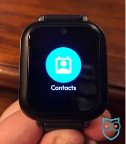 Bark Watch contacts button