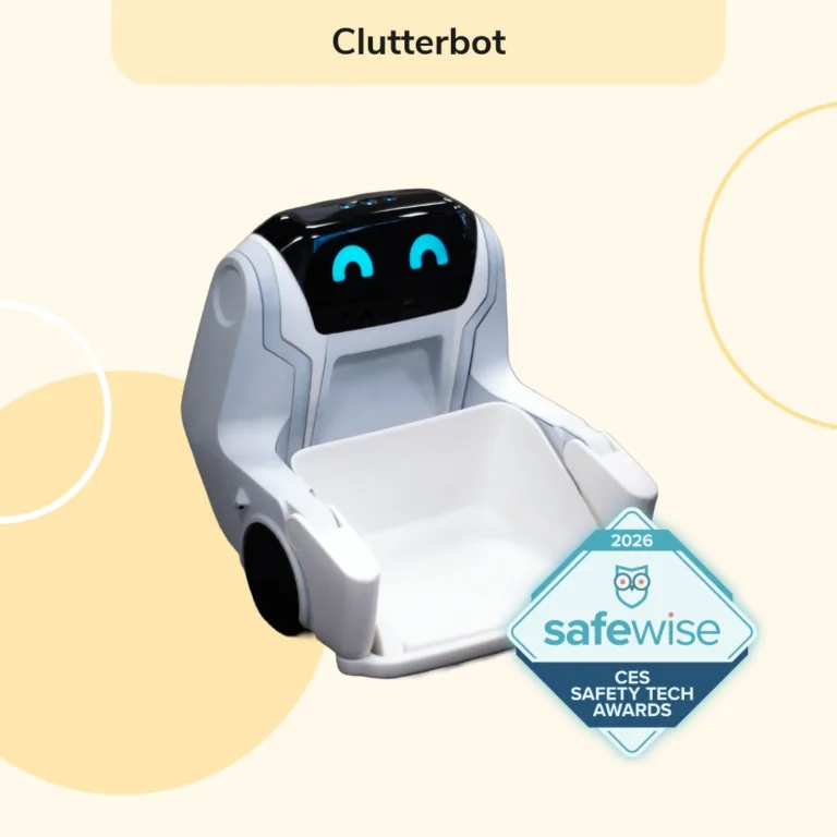 Clutterbot named a SafeWise Best of CES 2026 winner in the smart home category. Read more about Clutterbot on its website.