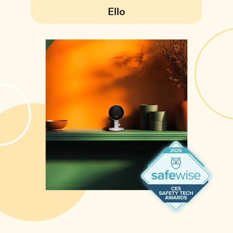 Ello named a SafeWise Best of CES 2026 winner in the family safety category. Read more about Ello on its website.