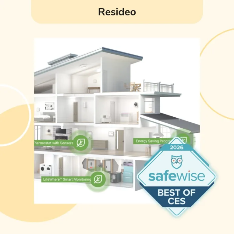 Resideo named a SafeWise Best of CES 2026 winner in the disaster prevention category. Read more about Resideo on its website.