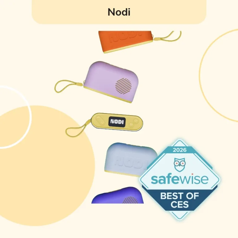 Nodi named a SafeWise Best of CES 2026 winner in the family safety category. Read more about Nodi on its website.