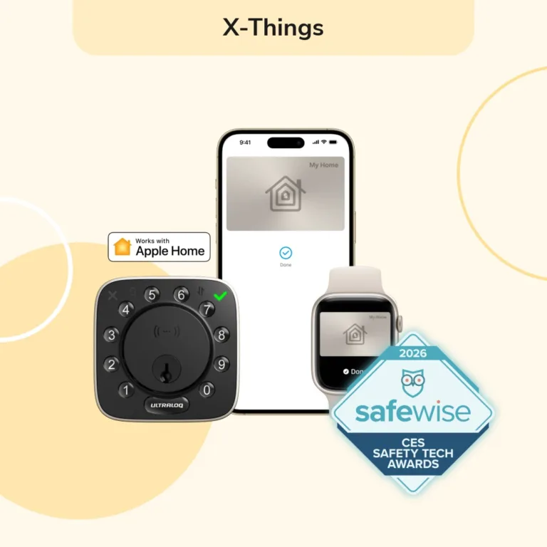 X-Things named a SafeWise Best of CES 2026 smart tech winner in the home security category. Learn more about X-Things on its website.