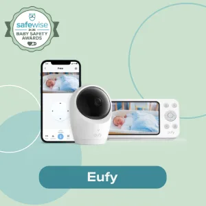 Eufy's baby monitor is named Best for Travel in the 2026 SafeWise Baby Safety Awards