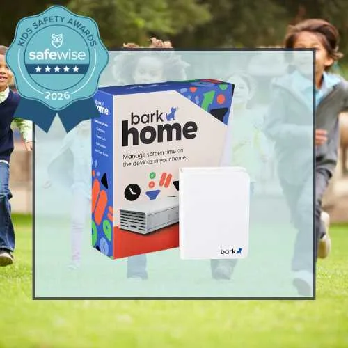 Bark Home wins the best whole-home parental control coverage in the 2026 SafeWise Kids Safety Awards