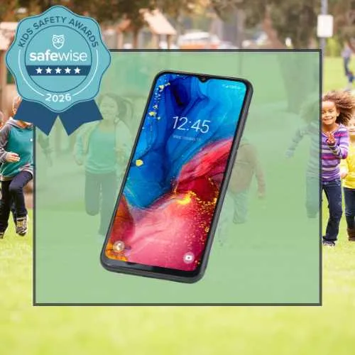 The Bark Phone wins best overall kids phone and best phone for high school in the 2026 SafeWise Kids Safety Awards.