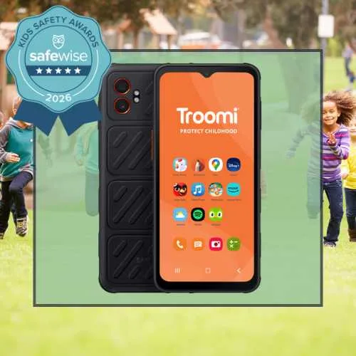 Troomi named the best kids phone for fifth and sixth graders in the 2026 SafeWise Kids Safety Awards