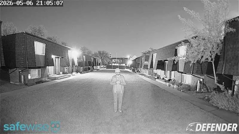 defender go nighttime infrared video quality