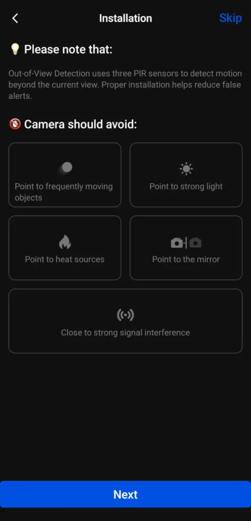 reolink trackflex floodlight wifi security camera app installation