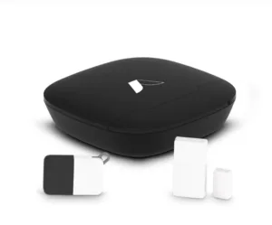 Abode Security Kit. This photo will open a link to the Abode website when clicked.