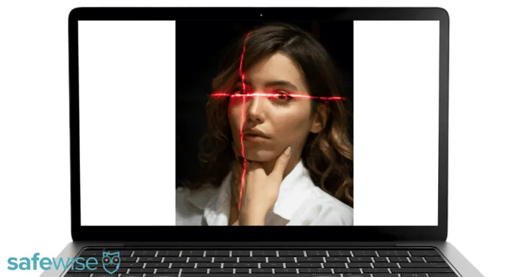 Deepfake doctor on a laptop