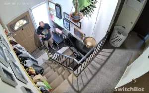 SwitchBot Pan/Tilt Cam Plus 3K bright room daytime video quality