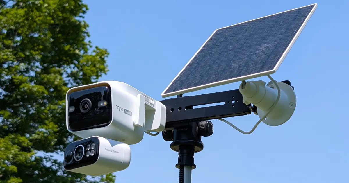 Tapo Solar-Powered Dual-Lens Pan/Tilt Kit Review | SafeWise