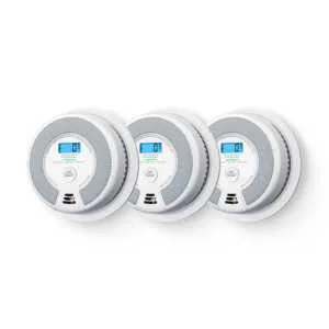 X-sense SC07-W combo smoke + CO alarm, 3 pack. Click for more details and pricing.