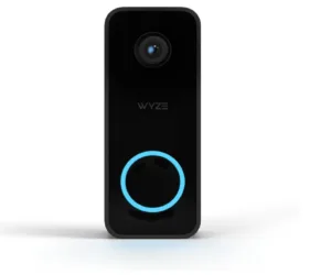 WYZE Wired Doorbell Camera v2, image opens to Amazon page.