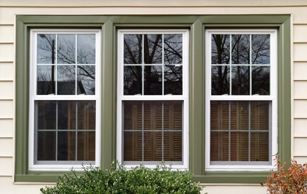 Windows outside the home