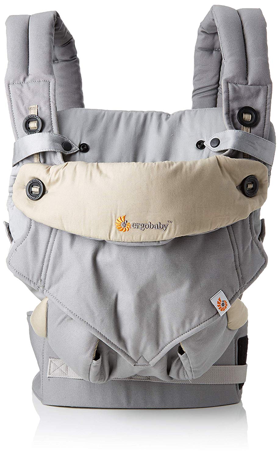 baby carrier with zipper