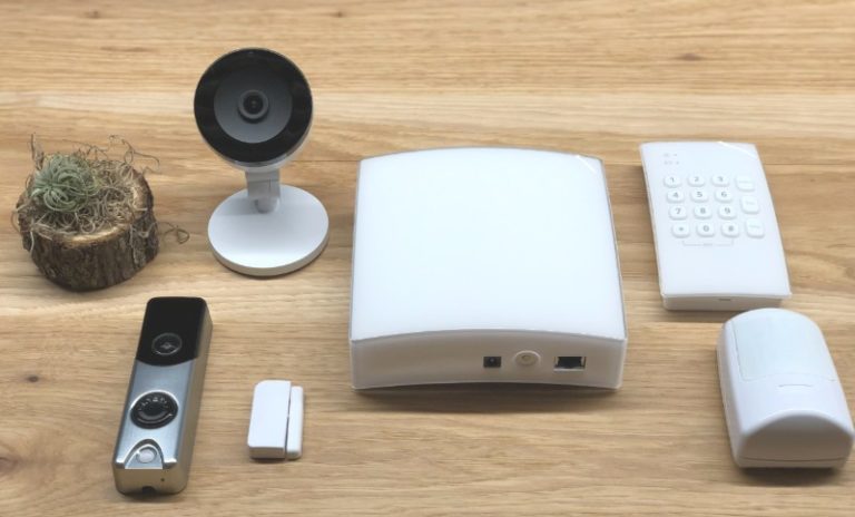 Frontpoint home security system unboxed