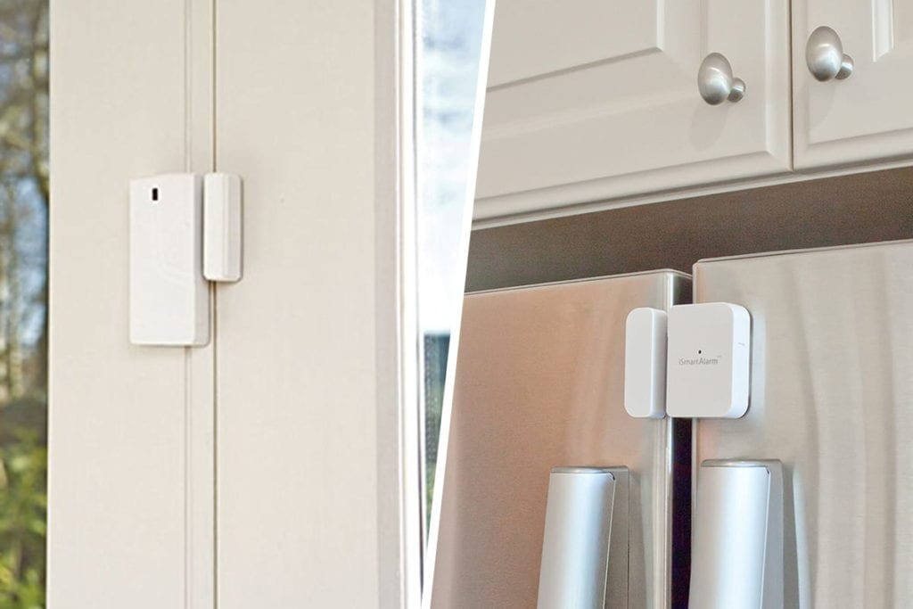 sabre vs. smartalarm door and window sensors