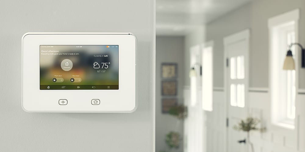 vivint smart home control panel