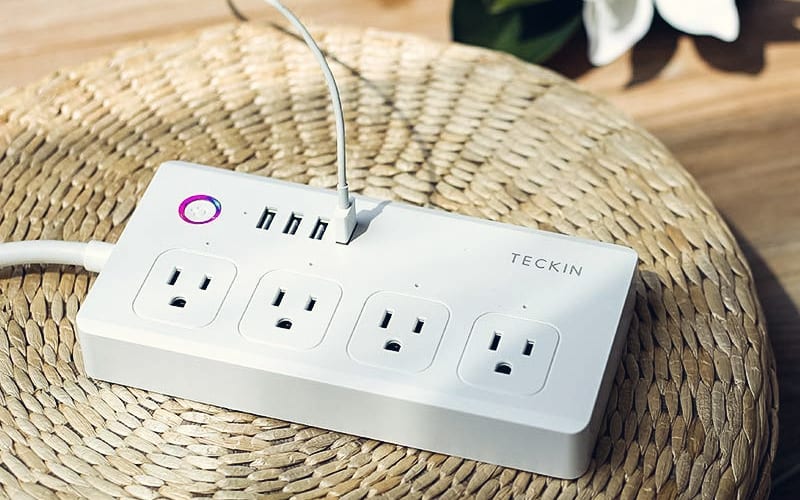Smart Plug No Hub Required UK Plug EpochAir WiFi Timer Plug Socket Power Switch Outlet Compatible with Alexa and Google Assistant Remote Control Your Devices from Anywhere