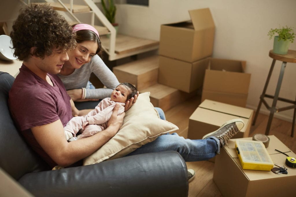 parents moving to a new home