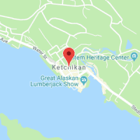 map image of Ketchikan, Ak