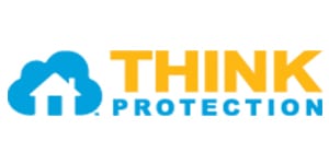 logo of think protection home security