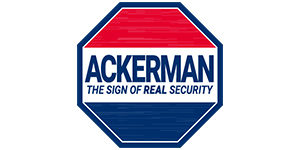 Ackerman home security logo